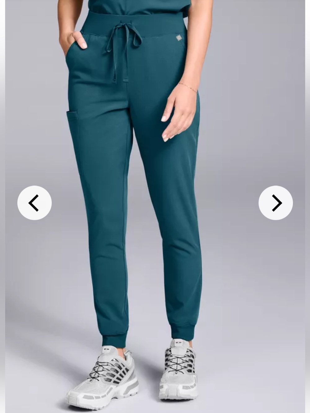 Hypothesis Base Women's 6-Pocket Jogger Scrub Pant size XS Petite